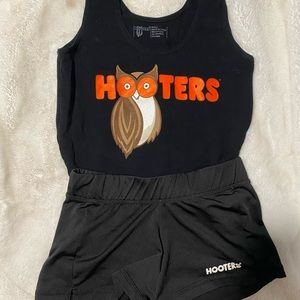 Authentic Black Hooters Uniform